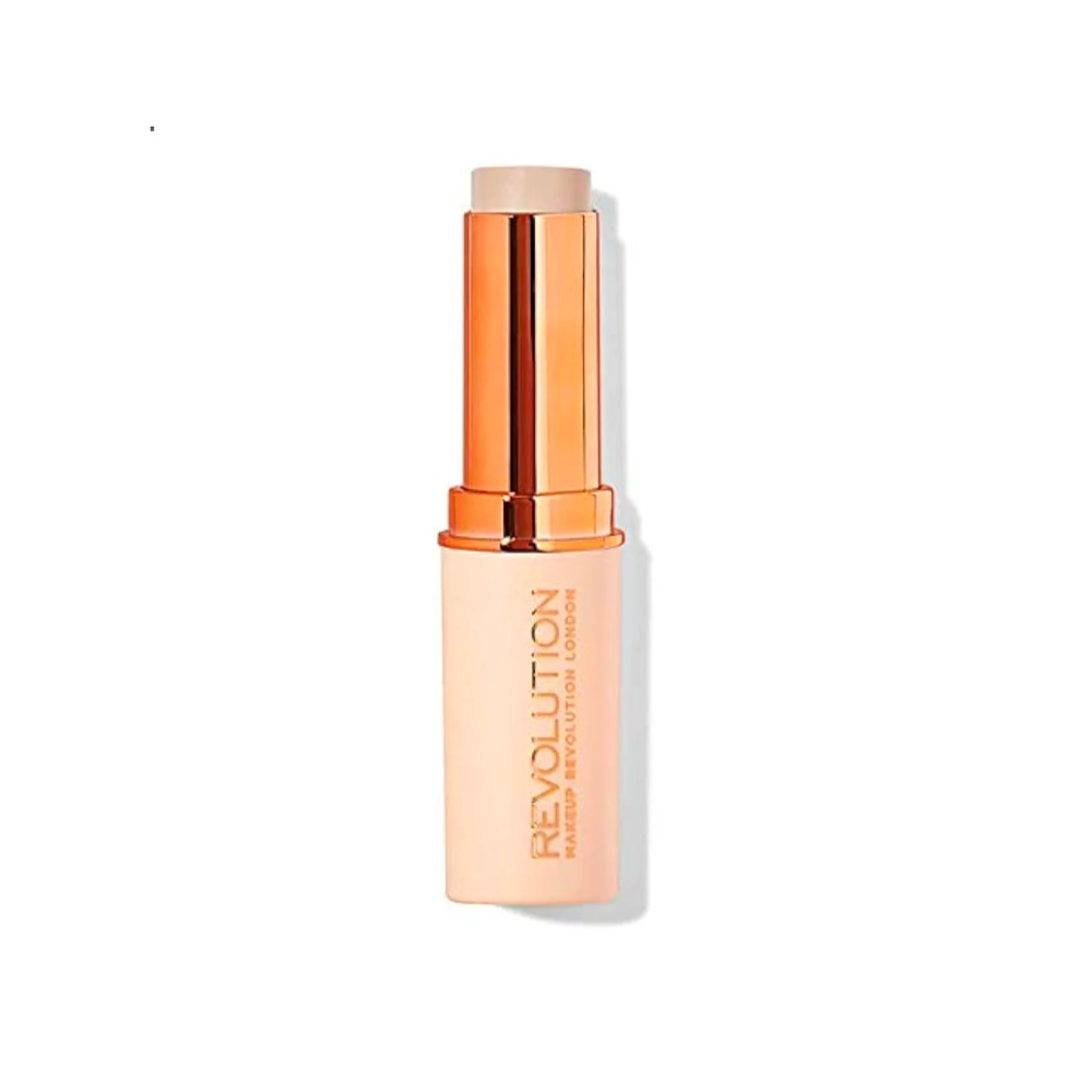 Revolution Fast Base Stick Foundation Flawless Skin & Matte Finish, F1 NIB